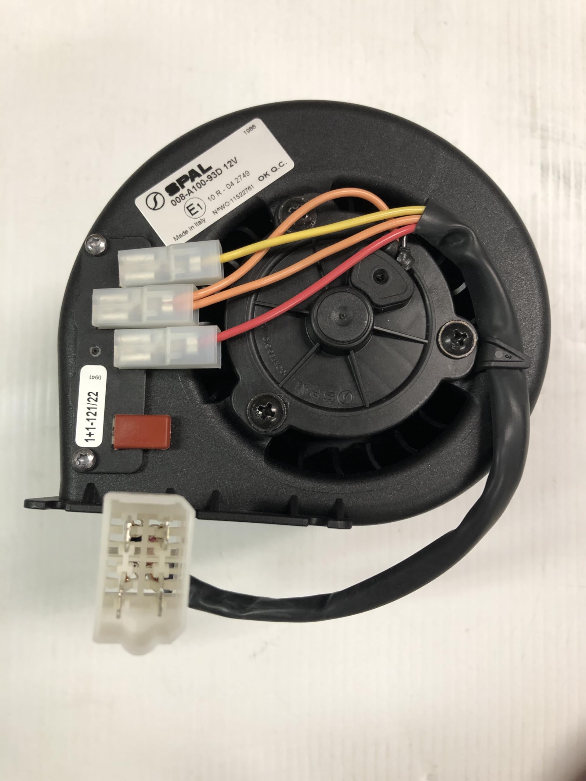 Amazon.com: 008-A37/C-42D 12V Spal Blower Assembly 3Speed